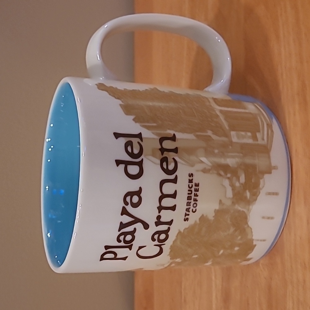 STARBUCKS 2014 Playa del Carmen Limited Edition Global Icon Collector Series Mug